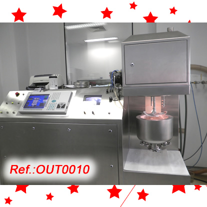 BHLE VAGUMATOR VMA-10-V-M-EX THREE KILOGRAM GRANULATOR EQUIPMENT FOR HUMID FORMS