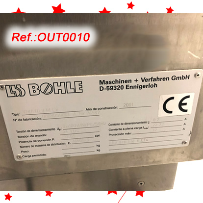 BHLE VAGUMATOR VMA-10-V-M-EX THREE KILOGRAM GRANULATOR EQUIPMENT FOR HUMID FORMS