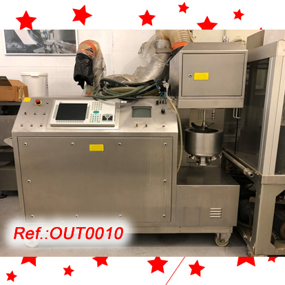 BHLE VAGUMATOR VMA-10-V-M-EX THREE KILOGRAM GRANULATOR EQUIPMENT FOR HUMID FORMS