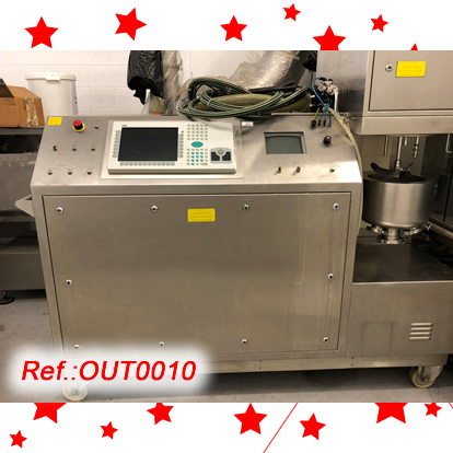 BHLE VAGUMATOR VMA-10-V-M-EX THREE KILOGRAM GRANULATOR EQUIPMENT FOR HUMID FORMS