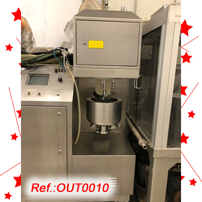 BHLE VAGUMATOR VMA-10-V-M-EX THREE KILOGRAM GRANULATOR EQUIPMENT FOR HUMID FORMS