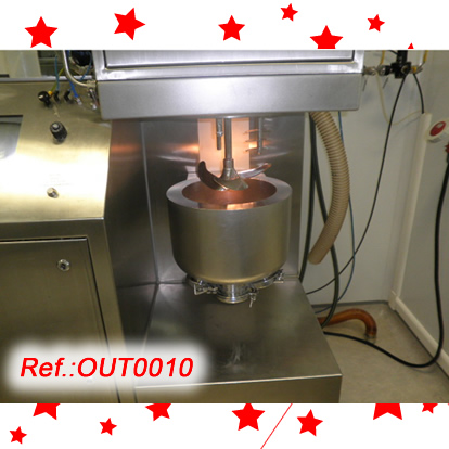 BHLE VAGUMATOR VMA-10-V-M-EX THREE KILOGRAM GRANULATOR EQUIPMENT FOR HUMID FORMS