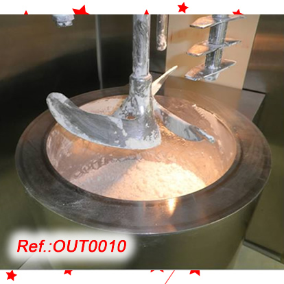 BHLE VAGUMATOR VMA-10-V-M-EX THREE KILOGRAM GRANULATOR EQUIPMENT FOR HUMID FORMS