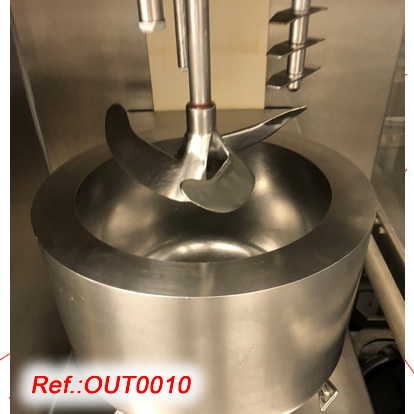 BHLE VAGUMATOR VMA-10-V-M-EX THREE KILOGRAM GRANULATOR EQUIPMENT FOR HUMID FORMS