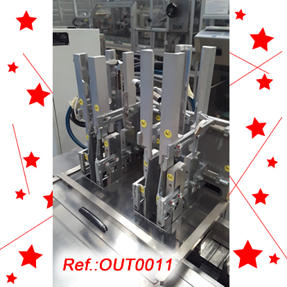 MARCHESINI MB-420 ALU-PVC BLISTER LINE WITH MARCHESINI BA-100 PACKAGING MACHINE