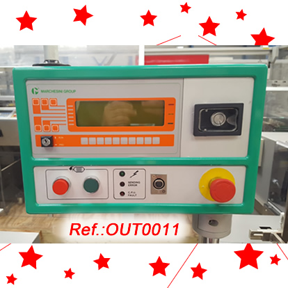 MARCHESINI MB-420 ALU-PVC BLISTER LINE WITH MARCHESINI BA-100 PACKAGING MACHINE