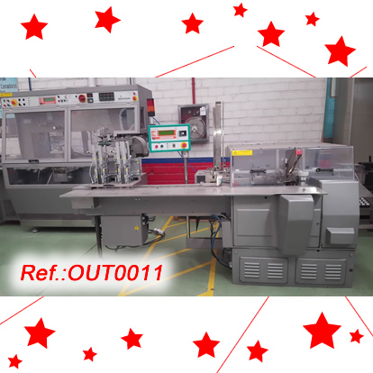 MARCHESINI MB-420 ALU-PVC BLISTER LINE WITH MARCHESINI BA-100 PACKAGING MACHINE