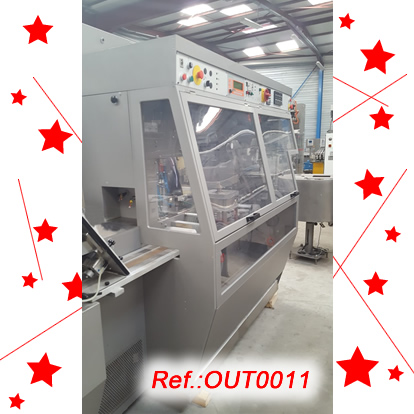 MARCHESINI MB-420 ALU-PVC BLISTER LINE WITH MARCHESINI BA-100 PACKAGING MACHINE