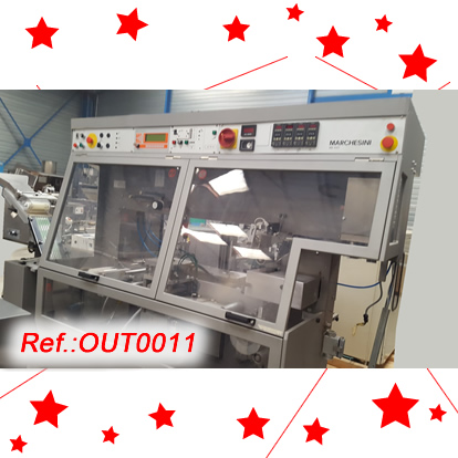 MARCHESINI MB-420 ALU-PVC BLISTER LINE WITH MARCHESINI BA-100 PACKAGING MACHINE