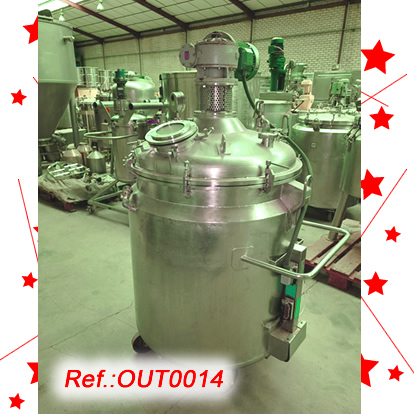 REACTORS DE FABRICACI DE LQUIDS - GELS DE 400 LITRES APROX.