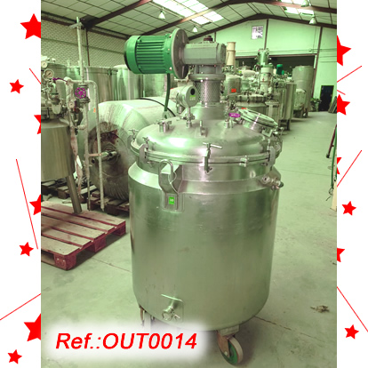 REACTORS DE FABRICACI DE LQUIDS - GELS DE 400 LITRES APROX.