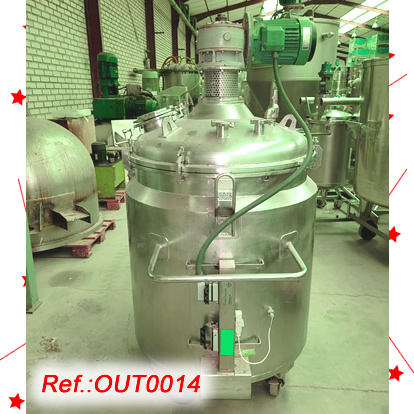 REACTORS DE FABRICACI DE LQUIDS - GELS DE 400 LITRES APROX.