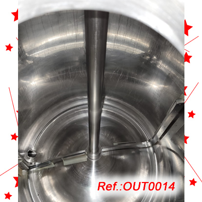 REACTORS DE FABRICACI DE LQUIDS - GELS DE 400 LITRES APROX.