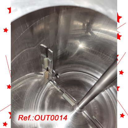 REACTORS DE FABRICACI DE LQUIDS - GELS DE 400 LITRES APROX.