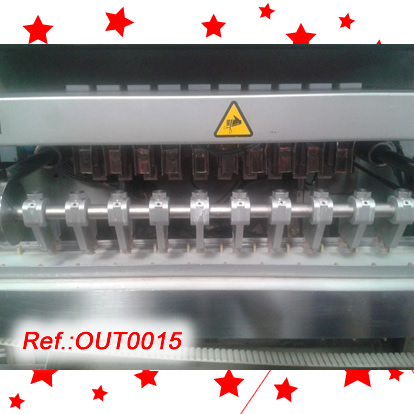 MARCHESINI MTP-10 TEN TRACK VOLUMETRIC SACHET FILLING AND SEALING MACHINE WITH VOLUMETRIC FILLING HEAD