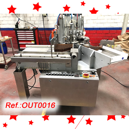 OMPLIDORA TANCADORA DAMPOLLES BASCH + STRBEL AFV-4005 AMB UN FORMAT DAMPOLLES DE 2ml