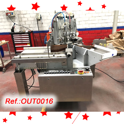 OMPLIDORA TANCADORA DAMPOLLES BASCH + STRBEL AFV-4005 AMB UN FORMAT DAMPOLLES DE 2ml