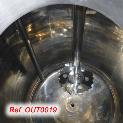 2.630 LITRE APPROX. AGUILAR SALAS REACTOR