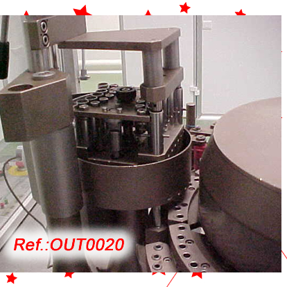 OMPLIDORA - TANCADORA DE CPSULES IMA - ZANASI AZ-40 PER A PELLETS AMB FORMATS DE CPSULA N.0, 1, 2 i 3