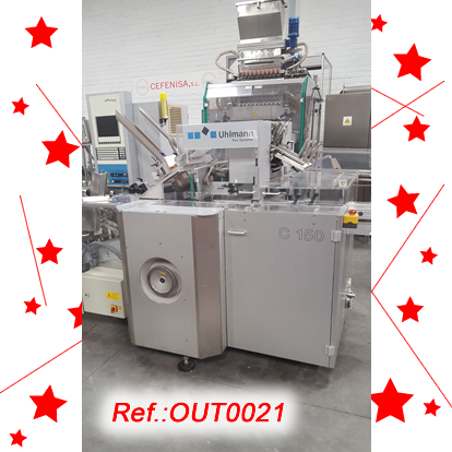 ESTOTJDORA UHLMANN MODEL C-150 DENCAST AMB PLEGADOR DE PROSPECTES, LOTEJADOR I EL FORMAT DEL QUE DISPOSA EN AQUESTS MOMENTS