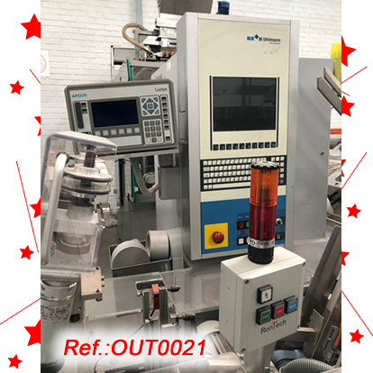 ESTOTJDORA UHLMANN MODEL C-150 DENCAST AMB PLEGADOR DE PROSPECTES, LOTEJADOR I EL FORMAT DEL QUE DISPOSA EN AQUESTS MOMENTS