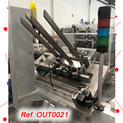 ESTOTJDORA UHLMANN MODEL C-150 DENCAST AMB PLEGADOR DE PROSPECTES, LOTEJADOR I EL FORMAT DEL QUE DISPOSA EN AQUESTS MOMENTS