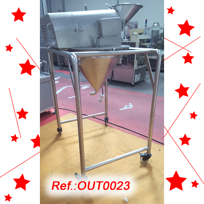 TAMISADORA CENTRFUGA DACER INOXIDABLE BHLE MODEL PFG-600-EX