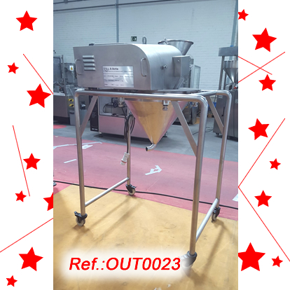 TAMISADORA CENTRFUGA DACER INOXIDABLE BHLE MODEL PFG-600-EX