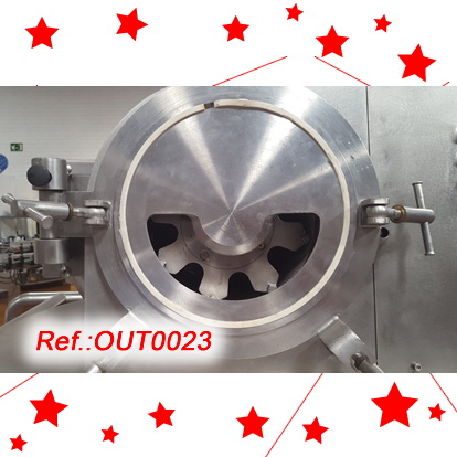 TAMISADORA CENTRFUGA DACER INOXIDABLE BHLE MODEL PFG-600-EX