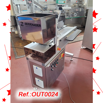 REVISADORA MANUAL SEIDENADER MODEL V50-2 DE CORRONS AMB TOLVA DALIMENTACI I RODES