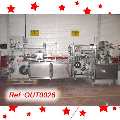 LNIA DE BLISTER I ESTOTJAT IMA C-60 PER FORMACI  EMPLENAT  SEGELLAT I TALLAT DE BLISTERS DE PVC ALUMINI