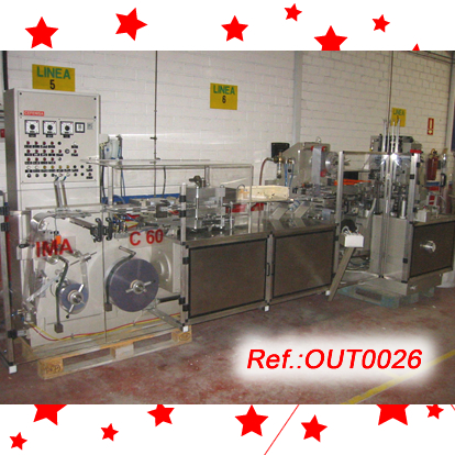 LNIA DE BLISTER I ESTOTJAT IMA C-60 PER FORMACI  EMPLENAT  SEGELLAT I TALLAT DE BLISTERS DE PVC ALUMINI