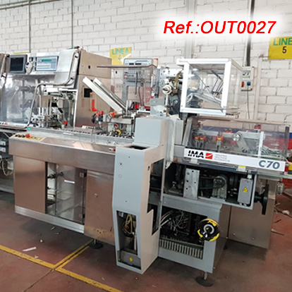 LNIA DE BLISTER I ESTOTJAT IMA C70 PER A BLISTERS DE PVC  ALUMINI