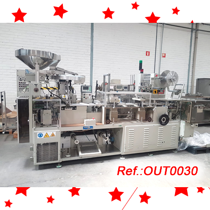 MQUINA DE BLISTER FAMAR MODEL RM-200 PER A BLISTERS DE PVC-ALUMINI AMB CRREGA AUTOMTICA