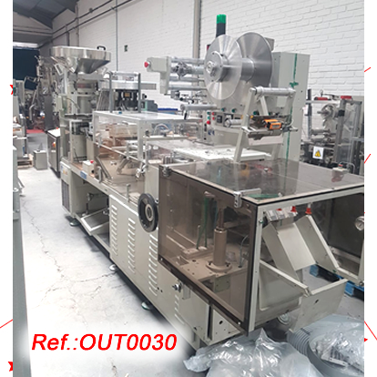 MQUINA DE BLISTER FAMAR MODEL RM-200 PER A BLISTERS DE PVC-ALUMINI AMB CRREGA AUTOMTICA