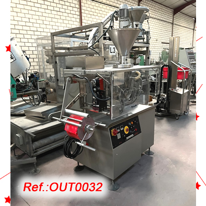 MQUINA OMPLIDORA - FORMADORA - SEGELLADORA DE SOBRES ENFLEX F-11 AMB CAPAL DOMPLIMENT VOLUMTRIC