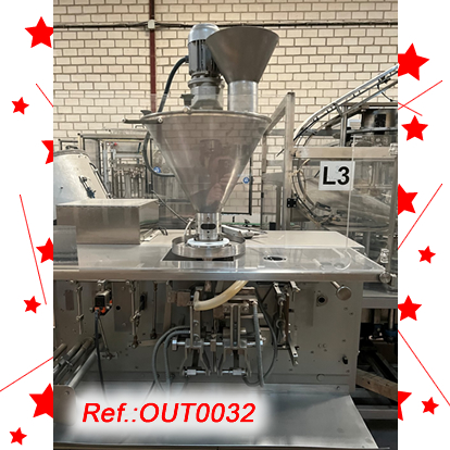 MQUINA OMPLIDORA - FORMADORA - SEGELLADORA DE SOBRES ENFLEX F-11 AMB CAPAL DOMPLIMENT VOLUMTRIC