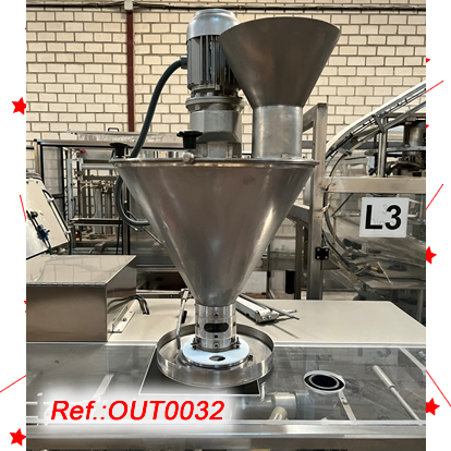 MQUINA OMPLIDORA - FORMADORA - SEGELLADORA DE SOBRES ENFLEX F-11 AMB CAPAL DOMPLIMENT VOLUMTRIC