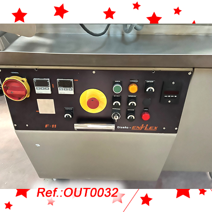 MQUINA OMPLIDORA - FORMADORA - SEGELLADORA DE SOBRES ENFLEX F-11 AMB CAPAL DOMPLIMENT VOLUMTRIC