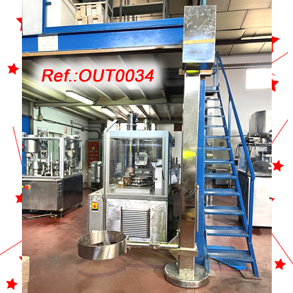 COLUMNA ELEVADORA DACER INOXIDABLE MyJ ANDRS TIPUS CO-3000-A1 AMB BRA DELEVACI DE BIDONS TIPUS MLLER AMB GIR DE VOLTEIG MANUAL