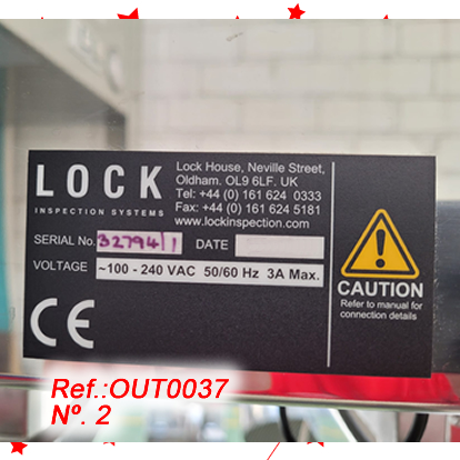 LOCK METALCHEK MODEL 30+ METAL DETECTOR FOR PHARMACEUTICAL USE