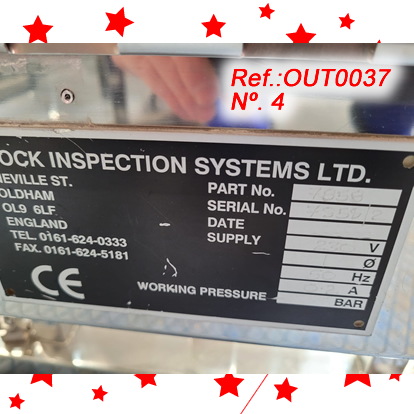 LOCK METALCHEK MODEL 30+ METAL DETECTOR FOR PHARMACEUTICAL USE