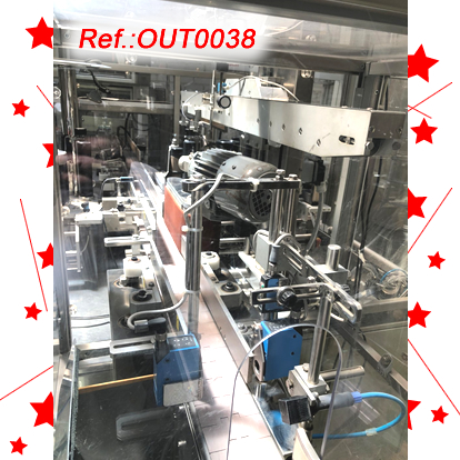 ETIQUETADORA NERI SL-200 AMB DOS CAPALS DE 200mm DALADA DETIQUETA