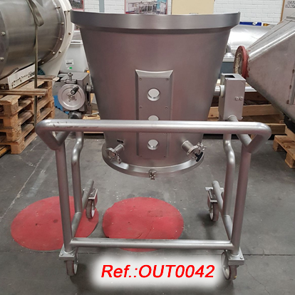 LLIT FLUT DE VAPOR IMA GHIBLI-100 AMB UNITAT DE CALOR, EXTRACTOR O CAPTADOR DE POLS I UNA CUBA DE 300 LITRES APROX