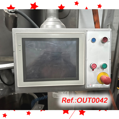 LLIT FLUT DE VAPOR IMA GHIBLI-100 AMB UNITAT DE CALOR, EXTRACTOR O CAPTADOR DE POLS I UNA CUBA DE 300 LITRES APROX