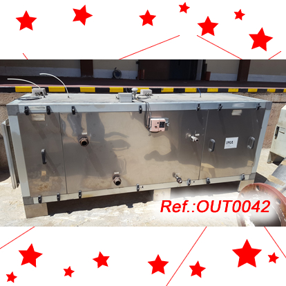 LLIT FLUT DE VAPOR IMA GHIBLI-100 AMB UNITAT DE CALOR, EXTRACTOR O CAPTADOR DE POLS I UNA CUBA DE 300 LITRES APROX