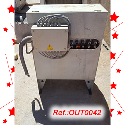 LLIT FLUT DE VAPOR IMA GHIBLI-100 AMB UNITAT DE CALOR, EXTRACTOR O CAPTADOR DE POLS I UNA CUBA DE 300 LITRES APROX