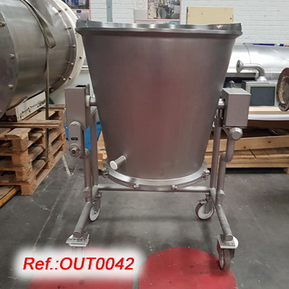 LLIT FLUT DE VAPOR IMA GHIBLI-100 AMB UNITAT DE CALOR, EXTRACTOR O CAPTADOR DE POLS I UNA CUBA DE 300 LITRES APROX