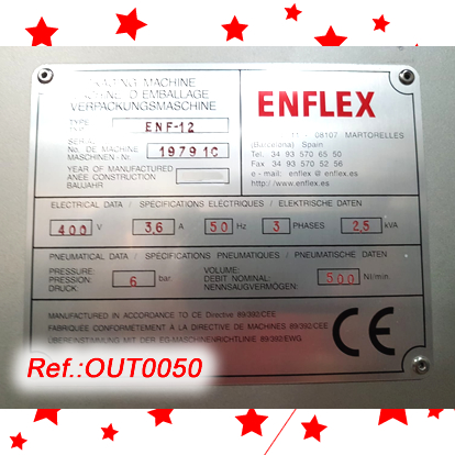 ESTOTJADORA ENFLEX ENF-12 DENCAST AMB INTRODUCTOR DE PROSPECTES JA PLEGATS