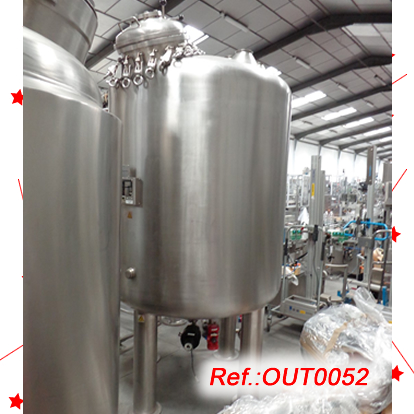 REACTOR DACER INOXIDABLE E. BACHILLER.B DE 2.500 LITRES APROX.